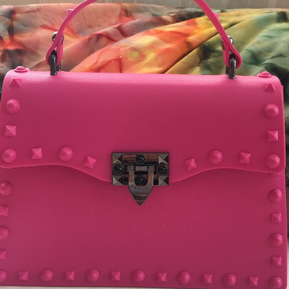 Pretty in pink purse
